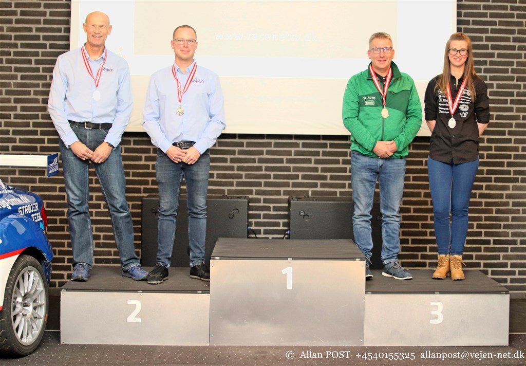 Danmarksmesterskabet for firehjulstrukne biler i R5 trim.